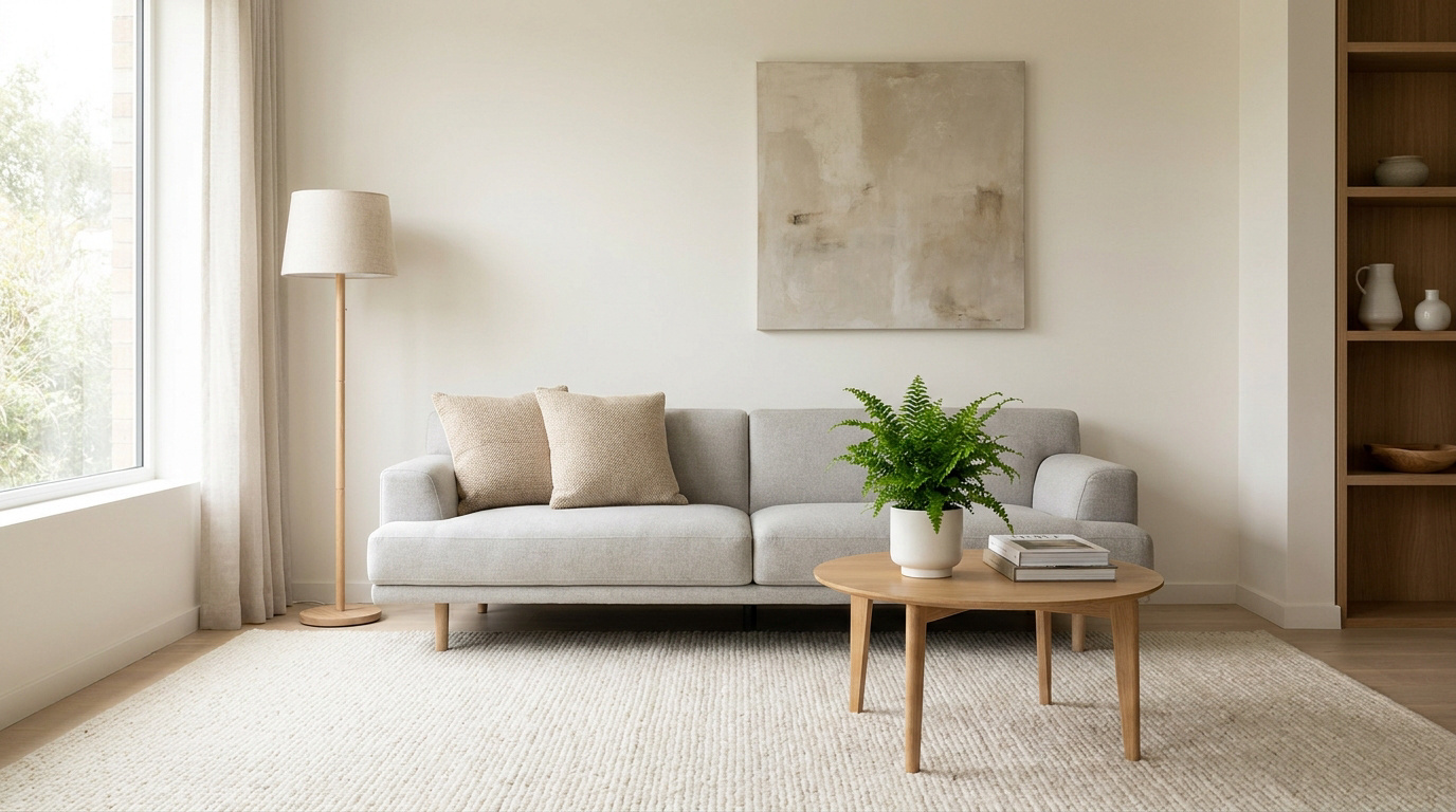 Créer un intérieur apaisant et minimaliste