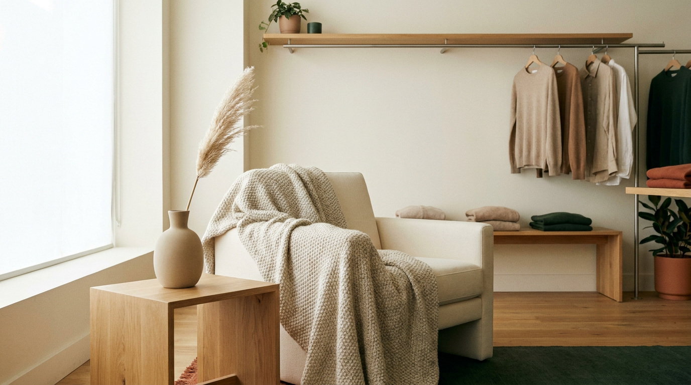 L'élégance discrète : vestiaire capsule et intérieur épuré